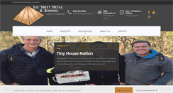 Desktop Screenshot of lsmroofing.com